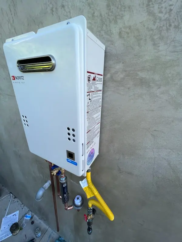 Tankless water heater installation for New Cumberland homes
